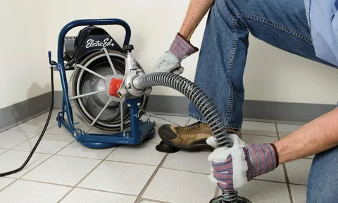 جهاز تسليك المجاري بالضغط
